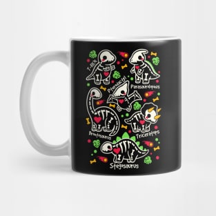 Dinosaurs skeleton Mug